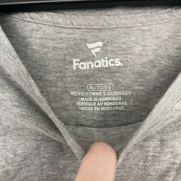 Fanatics Chicago Bears Grey Long Sleeve - Picture 3 of 4